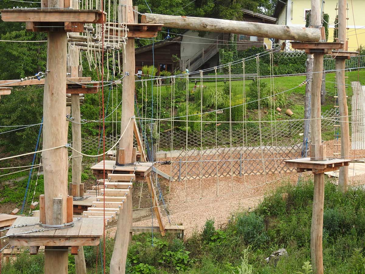 Kletterpark Goldberg in Schiedlberg Kletterpark Goldberg in Schiedlberg